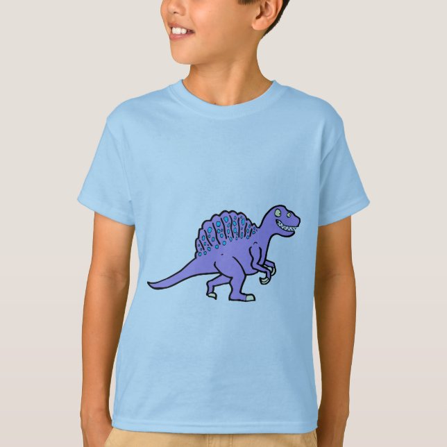 Purple Spinosaurus T-Shirt (Front)