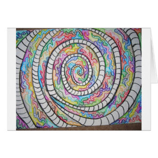 Purple Spiral Cards