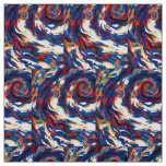 Purple Spiral Galaxy Fabric