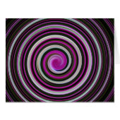 Purple spiral pattern (Front Horizontal)