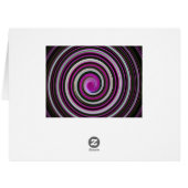 Purple spiral pattern (Back Horizontal)