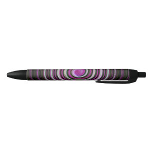 Purple spiral pattern pen