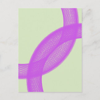 purple spiritual fulfillment postcard