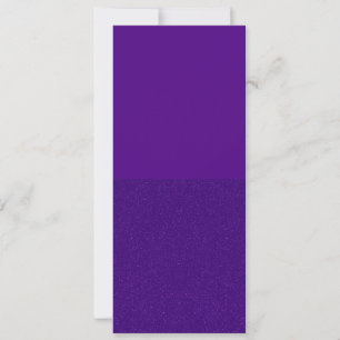 Purple Split-Finish Vertical Invitation (Custom)