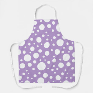 Purple Spots Apron