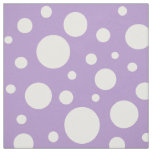 Purple Spots Fabric