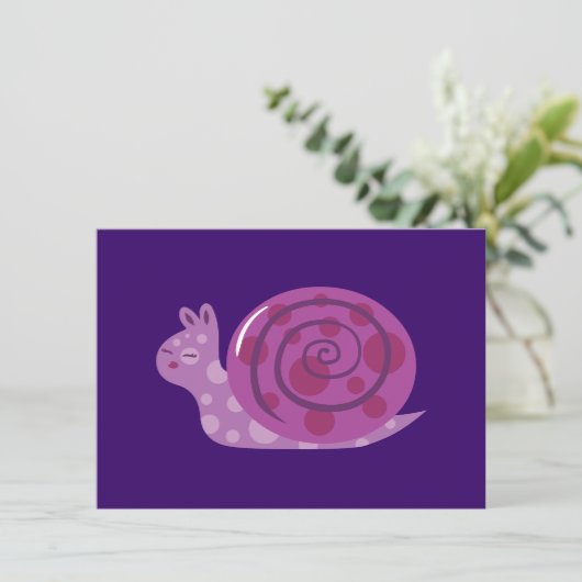 Purple Spotted Snail (Standing Front)