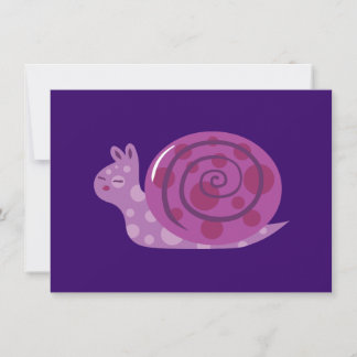Purple Spotted Snail