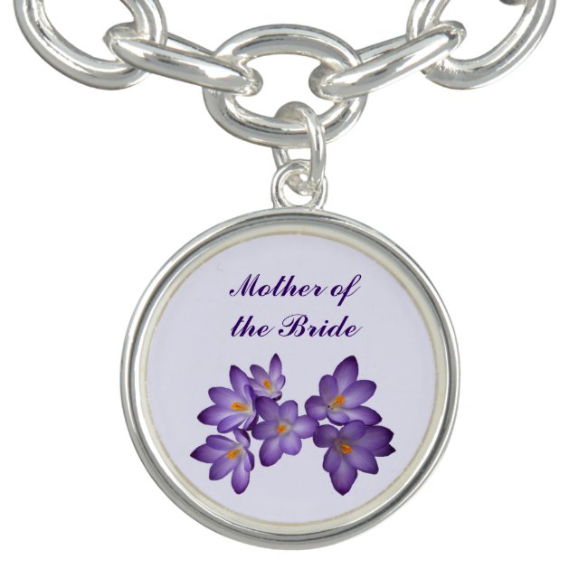 Purple Spring Floral Wedding Mother of the Bride