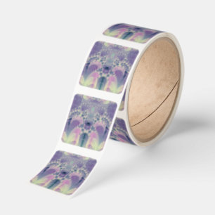 Purple Spring Square Sticker