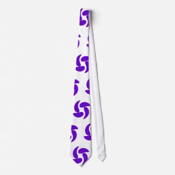Purple Spun Dot Neck Tie by freepaganpages at Zazzle