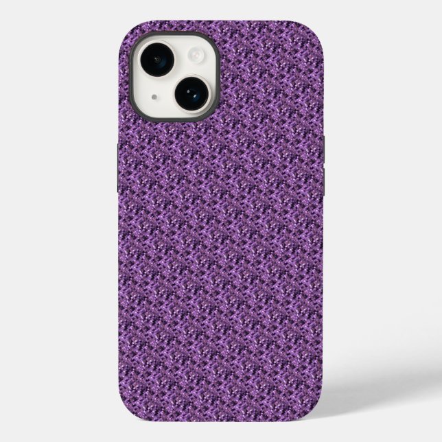 Purple square  Case-Mate iPhone case (Back)