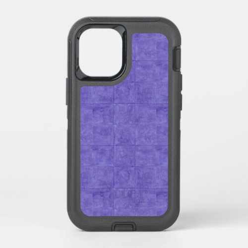 Purple Squares Watercolor Otter box case