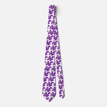 Purple Squirrel Corporate Employee Neck Tie by UTeezSF at Zazzle