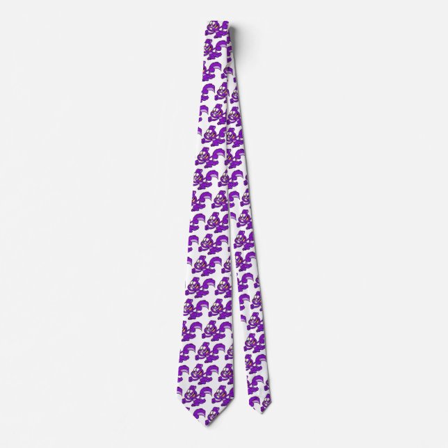 Purple Squirrel Corporate Employee Neck Tie (Front)