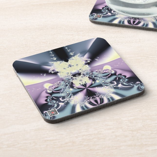 Purple Stage Beverage Coaster (Left Side)