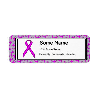 Purple Standard Ribbon by Kenneth Yoncich Label