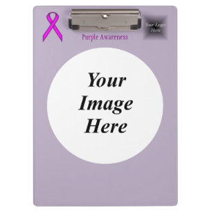 Purple Standard Ribbon Template by Kenneth Yoncich Clipboard