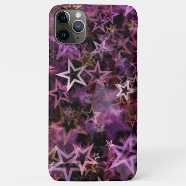 Purple star Case-Mate iPhone case (Back)