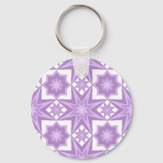 Purple Star Keychain (Front)
