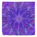 Purple Star Mandala Bandana
