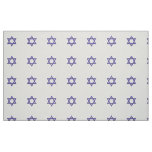 Purple Star of David Seamless Fabric