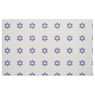 Purple Star of David Seamless Fabric