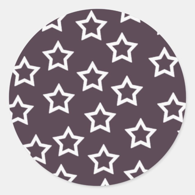Purple Star Stickers (Front)
