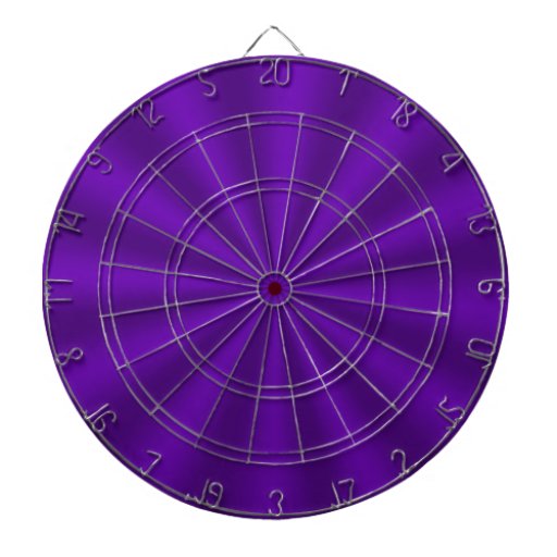 Purple Starburst Dart Board | Zazzle