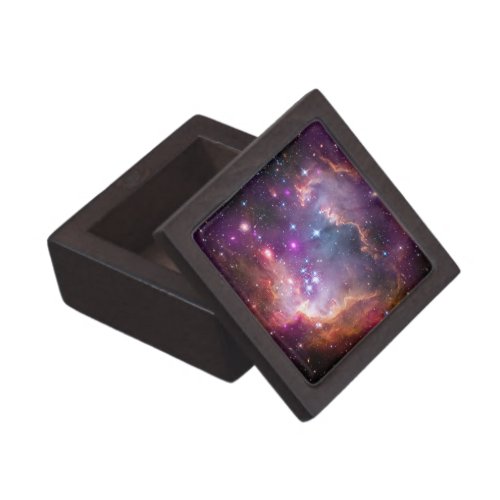 Purple Stars Galaxy Space Astronomy Gift Box