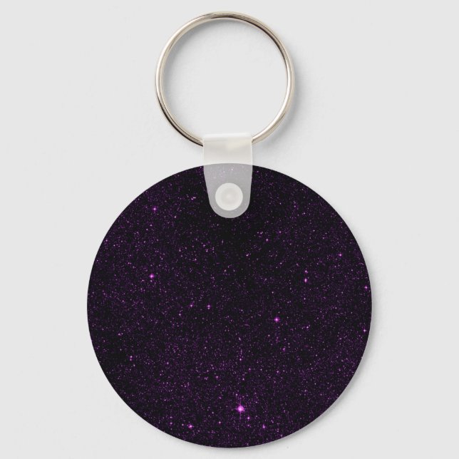 Purple Stars Keychain (Front)