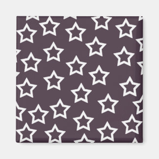 Purple Stars Magnet