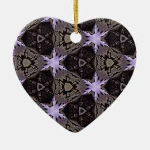Purple Stars Ornament