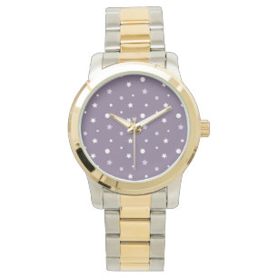 Purple Stars Watch