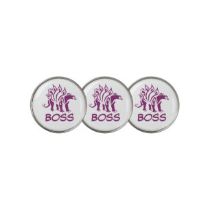 Purple Stegosaurus Spiked  Dinosaur  Golf Ball Marker