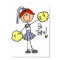 Purple Stick Figure Cheerleader t-shirts and Gifts
