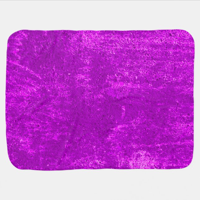 Purple Stone Baby Blanket (Horizontal)