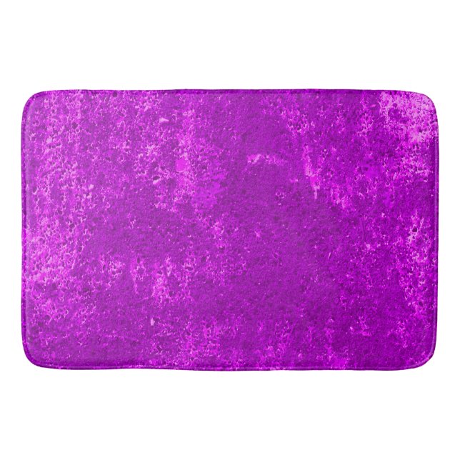 Purple Stone Bath Mat (Front)