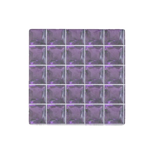 Purple Stone Magnet Amethyst Gem February Birth