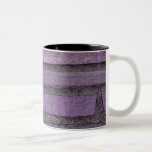 Purple Stones Two-tone Coffee Mug at Zazzle