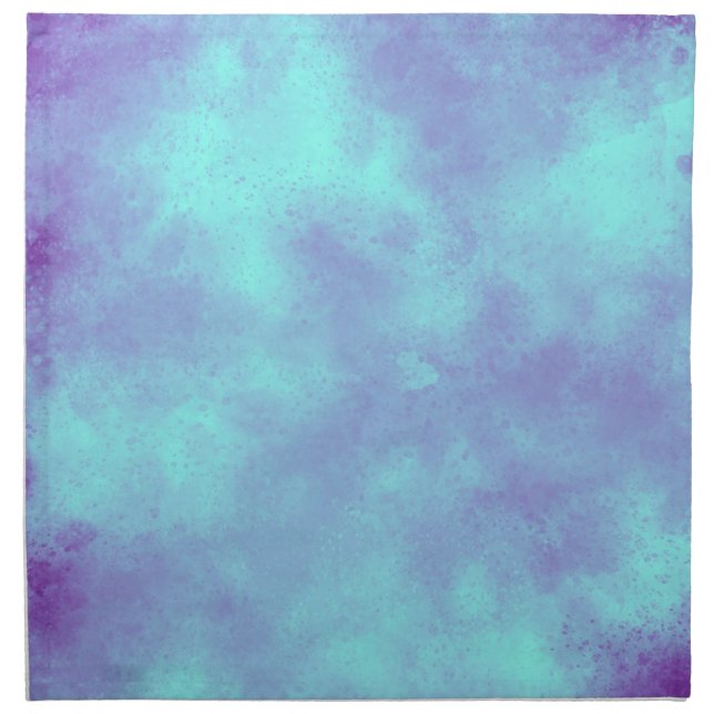 Purple Storm Cloth Napkin (Front)