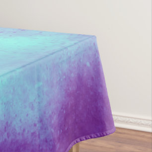 purple storm cloud effect Tablecloth