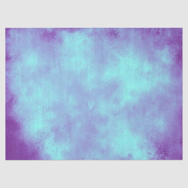 Purple Storm Cloud Effect Tissue Paper (Front)