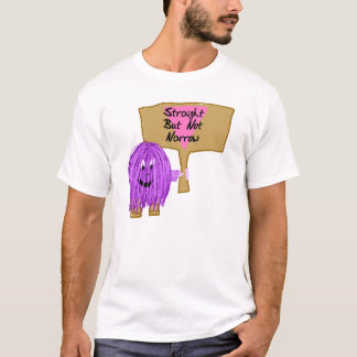 Purple Straight but Not Narrow T-Shirt