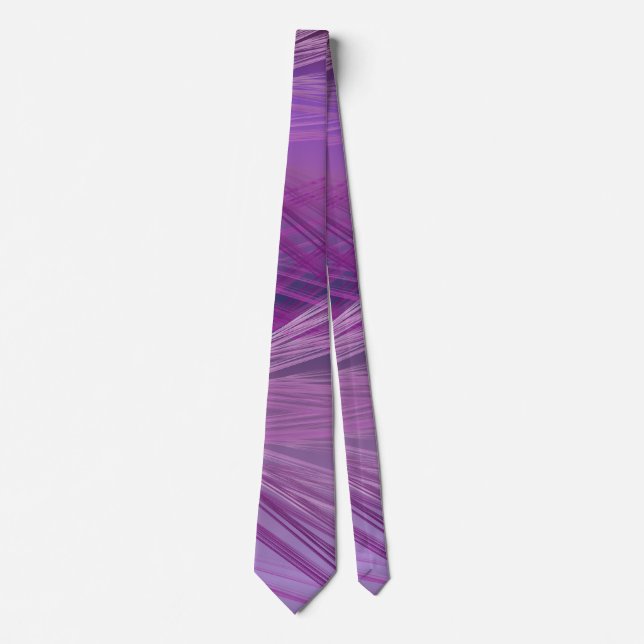 Purple Streaks Neck Tie (Front)