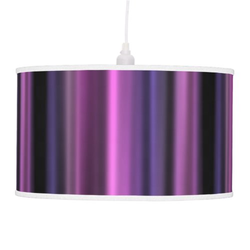 Purple Stripe Ceiling Lamp