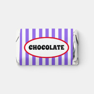 Purple Stripe Hershey's Miniatures