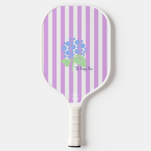 purple stripe pickleball paddle