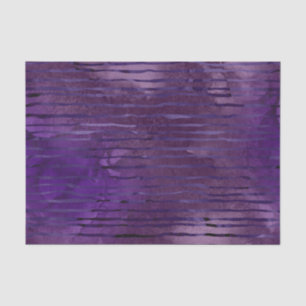 Purple Striped Pattern Tissue Paper