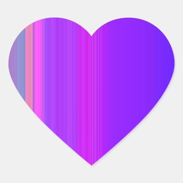 Purple striped sticker (Front)
